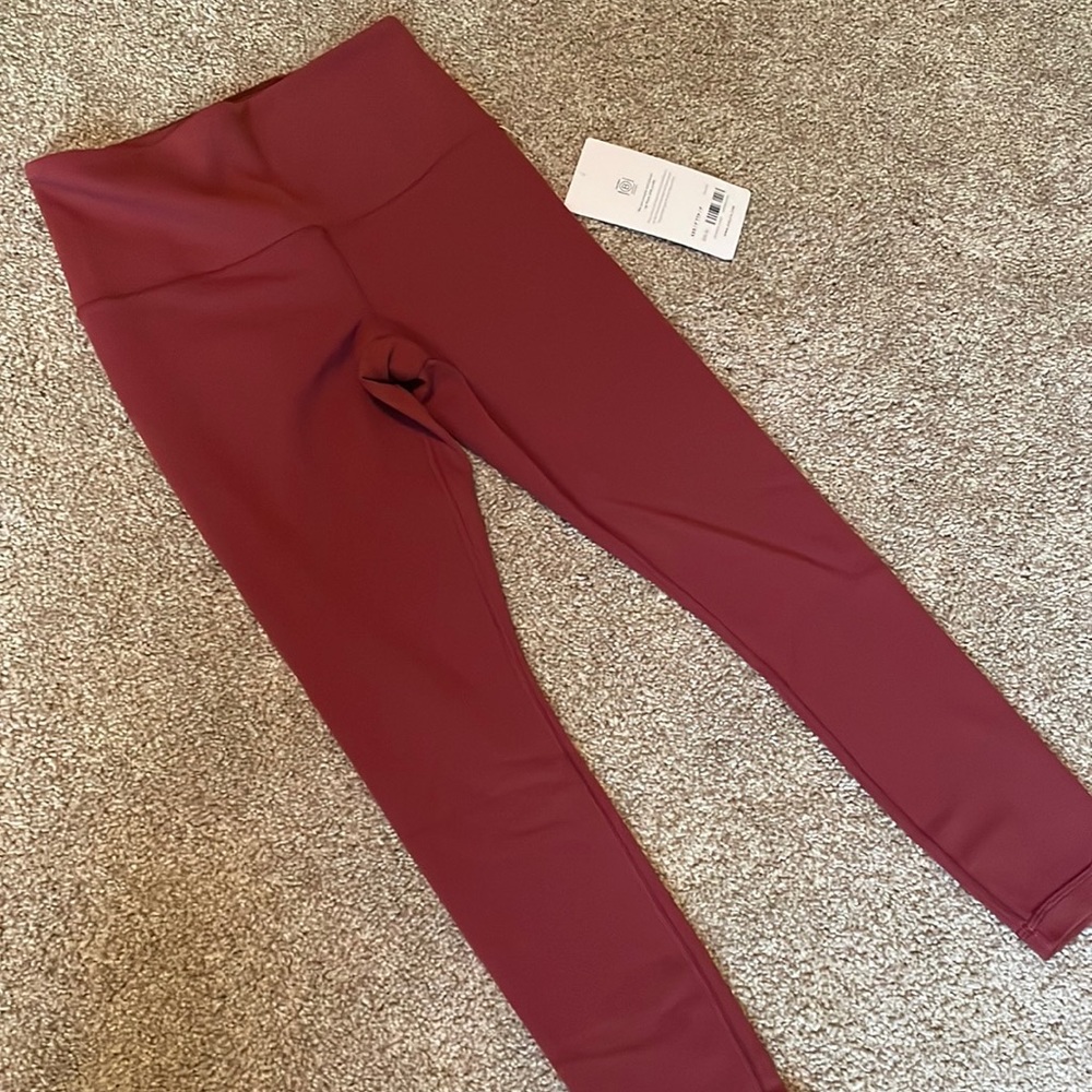 Athleta Elation tea dye 7/8 tight NWT